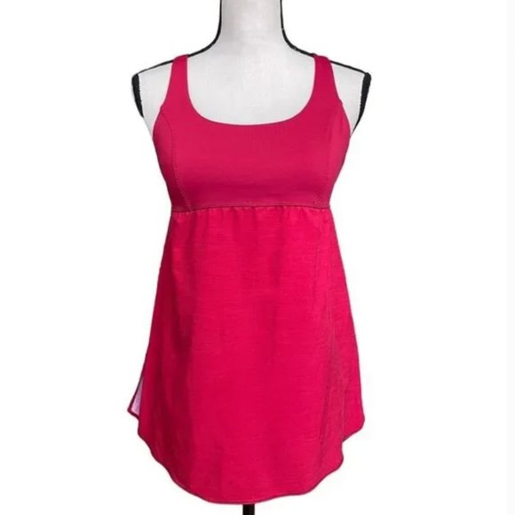 Lululemon Red Venus Racerback Bra Tank Top 6 - Picture 1 of 6